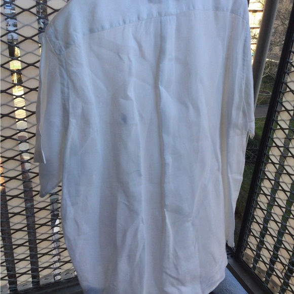 Ralph Lauren Linen Short-sleeve Shirt- 1XB - Picture 5 of 9